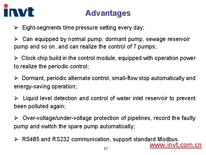 Advantages Ø Eight-segments time pressure setting every day; Ø Can equipped by normal pump, Advantages Ø Eight-segments time pressure setting every day; Ø Can equipped by normal pump,
