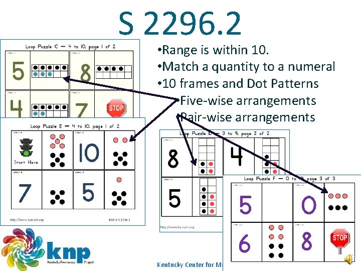 S 2296. 2 • Range is within 10. • Match a quantity to a S 2296. 2 • Range is within 10. • Match a quantity to a