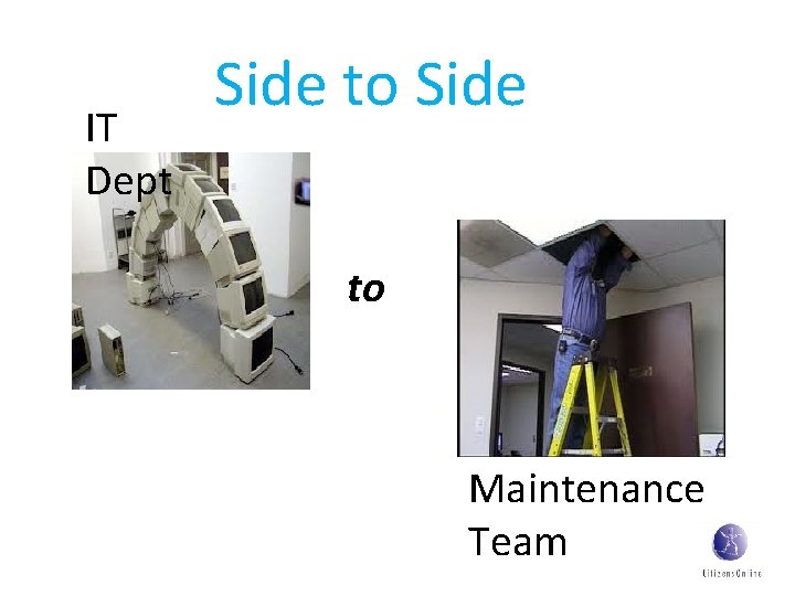 IT Dept Side to Maintenance Team 