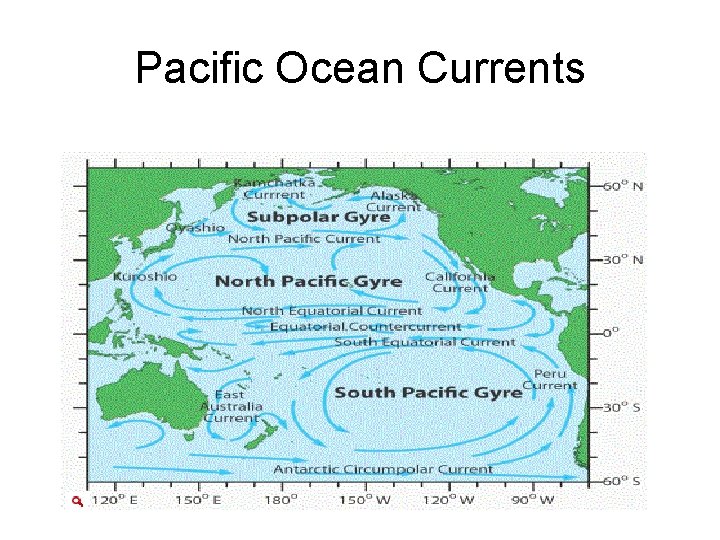 Pacific Ocean Currents 