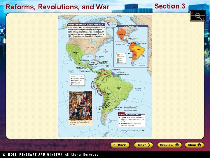 Reforms, Revolutions, and War Section 3 