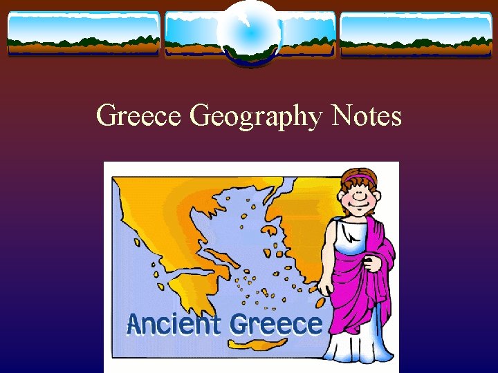 Greece Geography Notes 