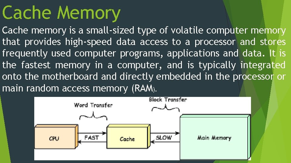 Computer Memory Data Presentation Data Are Represented In