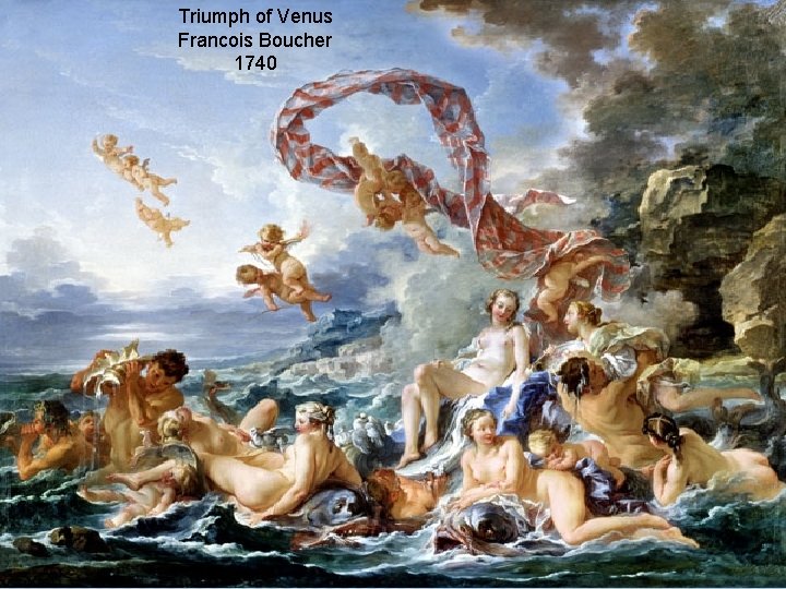 Triumph of Venus Francois Boucher 1740 