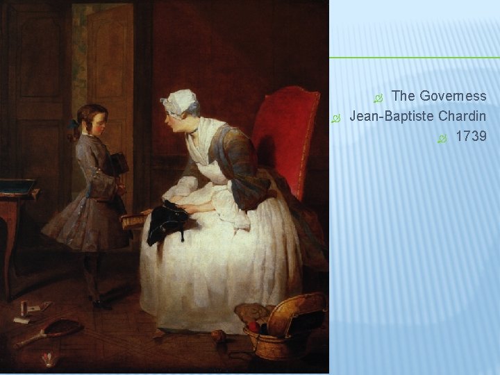 The Governess Jean-Baptiste Chardin 1739 