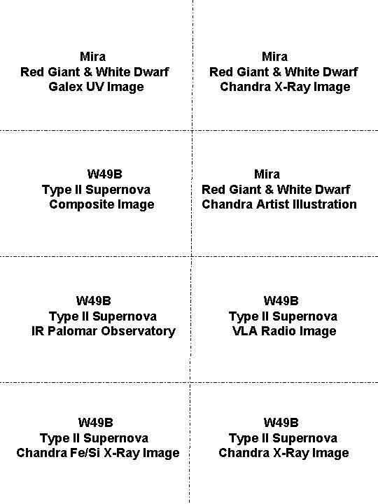 Mira Red Giant & White Dwarf Galex UV Image W 49 B Type II