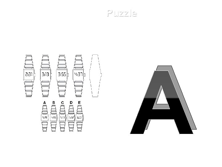 Puzzle A 