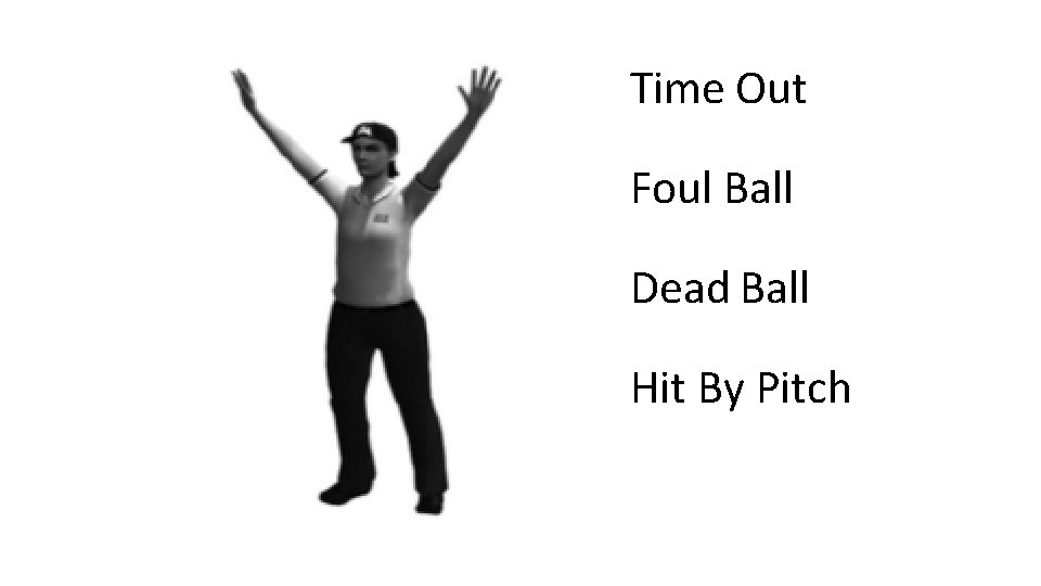 Time Out Foul Ball Dead Ball Hit By Pitch 