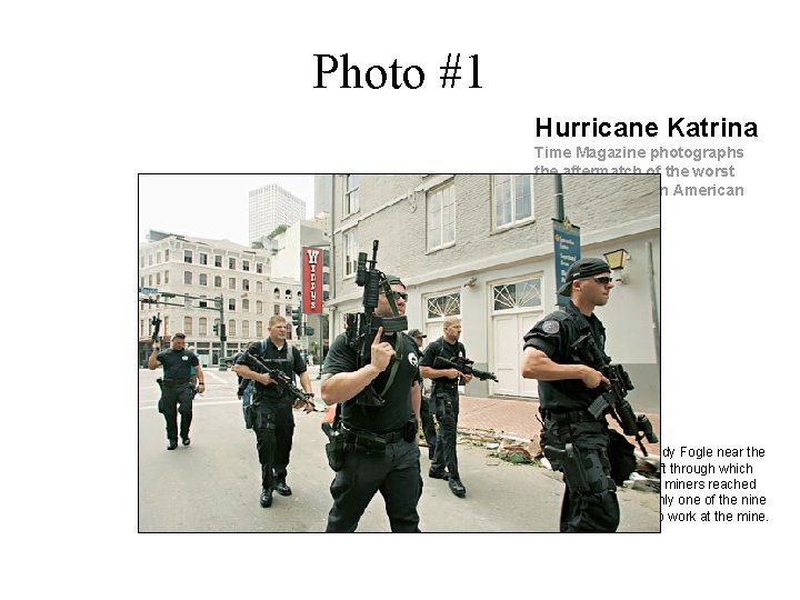 Photo #1 Hurricane Katrina Time Magazine photographs the aftermatch of the worst natural disaster Photo #1 Hurricane Katrina Time Magazine photographs the aftermatch of the worst natural disaster