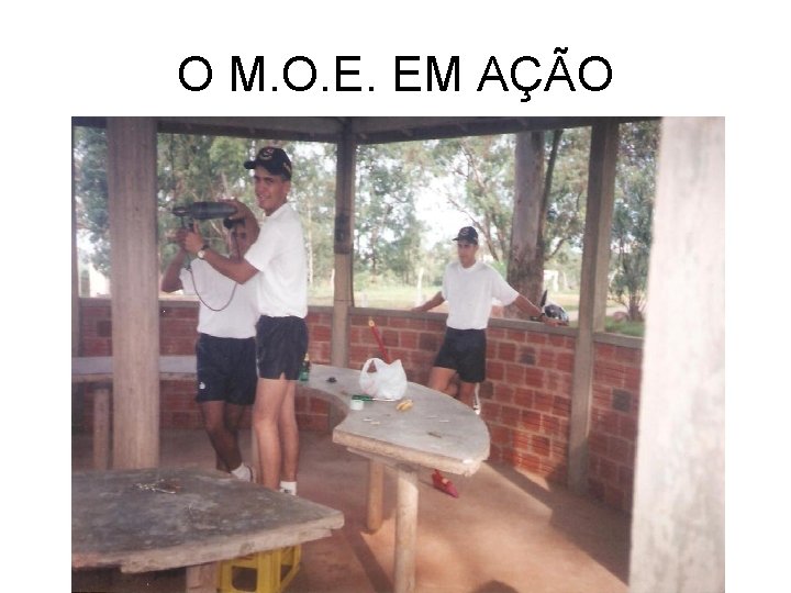 O M. O. E. EM AÇÃO 