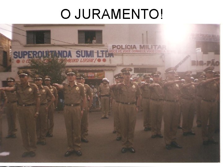 O JURAMENTO! 