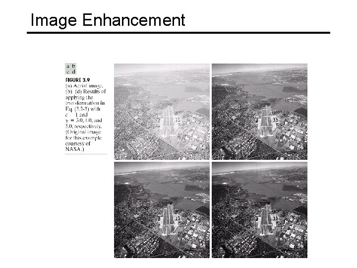 Image Enhancement 