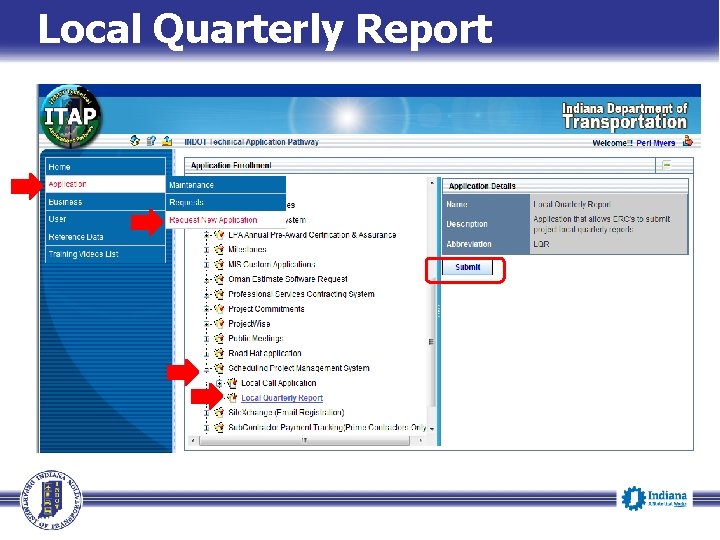 Local Quarterly Report 
