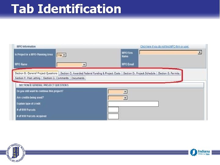 Tab Identification 