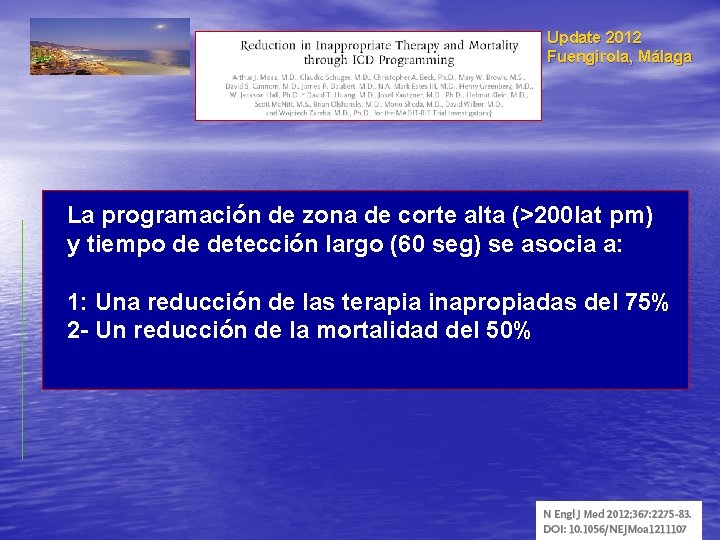 Update 2012 Fuengirola, Málaga La programación de zona de corte alta (>200 lat pm)