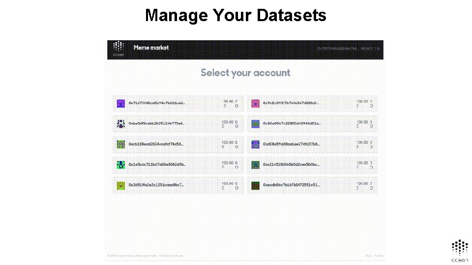 Manage Your Datasets 