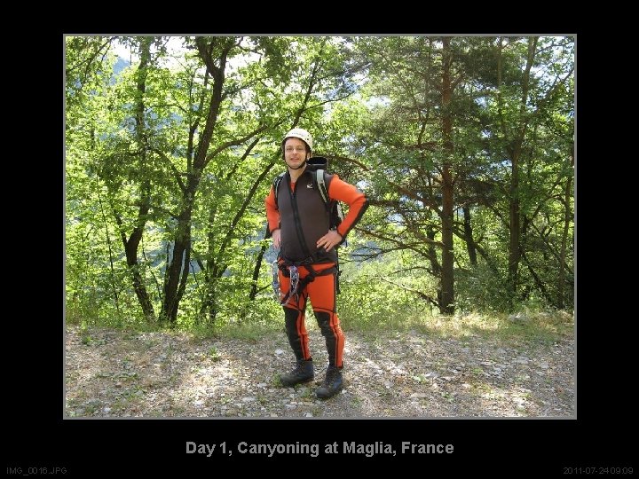 Day 1, Canyoning at Maglia, France IMG_0016. JPG 2011 -07 -24 09: 09 