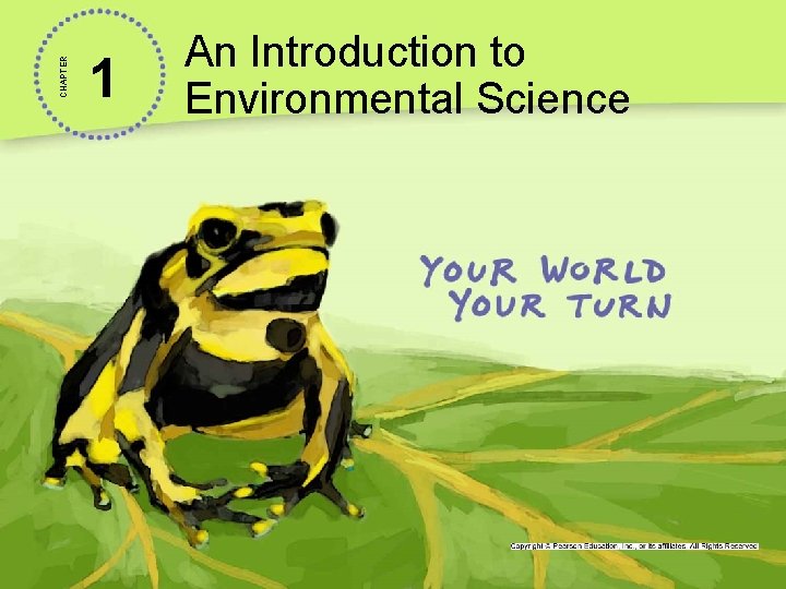 CHAPTER 1 An Introduction to Environmental Science 