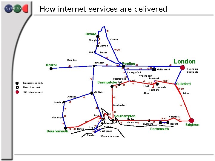 How internet services are delivered 48 Oxford 48 Cowley Abingdon 48 Drayton 48 (8)