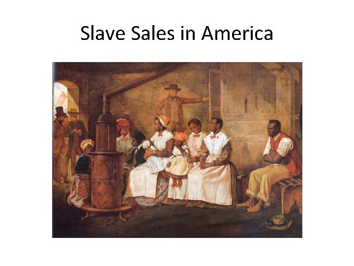 Slave Sales in America 