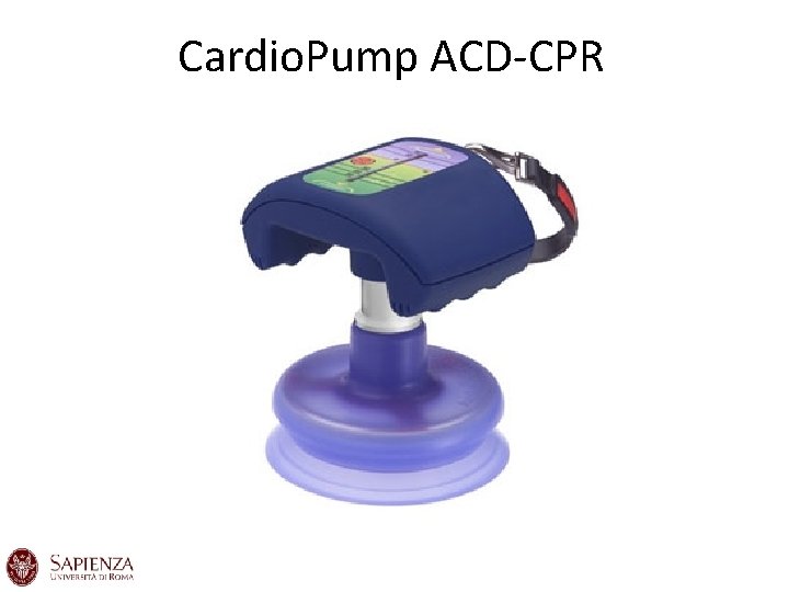 Cardio. Pump ACD-CPR Cardio. Pump ACD-CPR