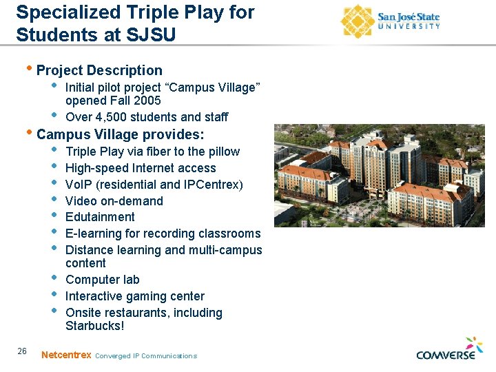Specialized Triple Play for Students at SJSU • Project Description • • Initial pilot Specialized Triple Play for Students at SJSU • Project Description • • Initial pilot
