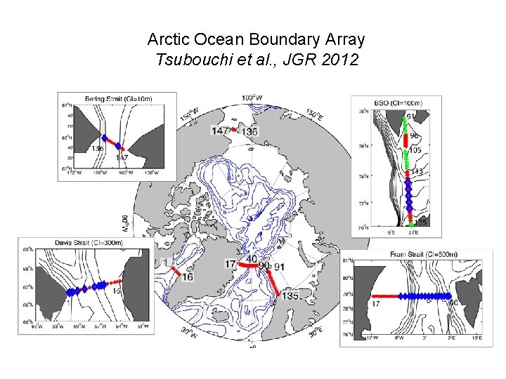 Arctic Ocean Boundary Array Tsubouchi et al. , JGR 2012 
