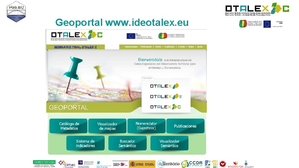 Geoportal www. ideotalex. eu 