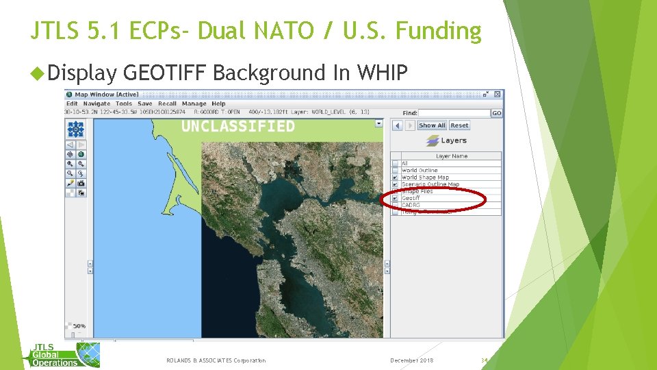 JTLS 5. 1 ECPs- Dual NATO / U. S. Funding Display GEOTIFF Background In JTLS 5. 1 ECPs- Dual NATO / U. S. Funding Display GEOTIFF Background In
