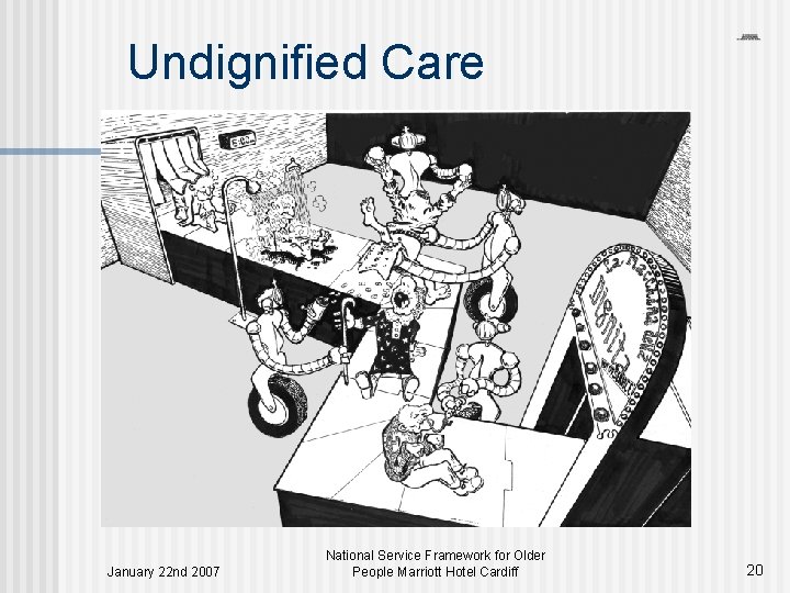 Undignified Care January 22 nd 2007 National Service Framework for Older People Marriott Hotel