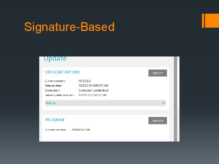 Signature-Based 