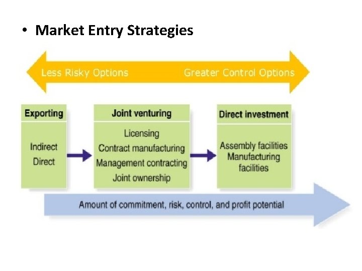  • Market Entry Strategies 