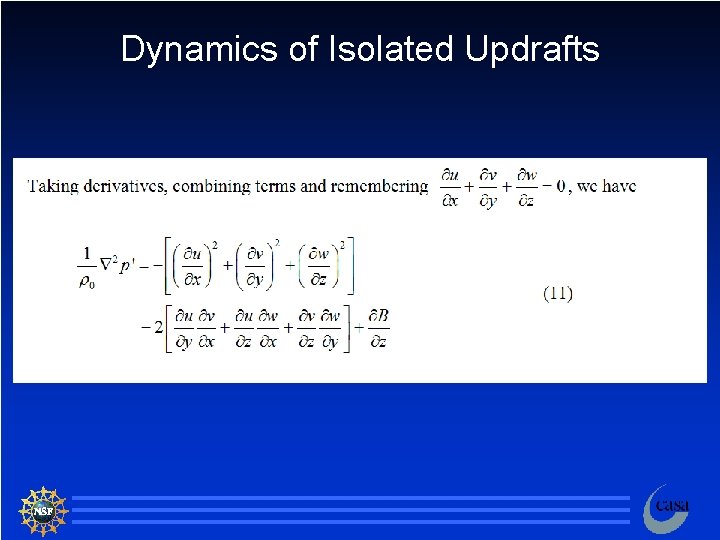 Dynamics of Isolated Updrafts 39 