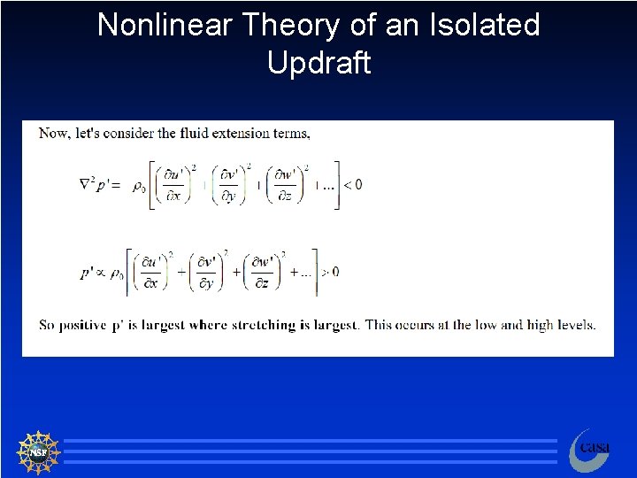 Nonlinear Theory of an Isolated Updraft 46 
