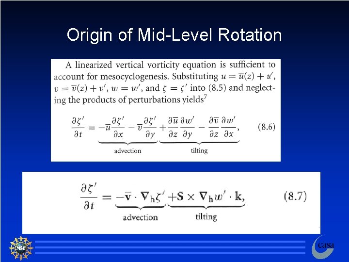 Origin of Mid-Level Rotation 5 