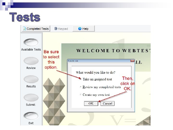Tests Tests