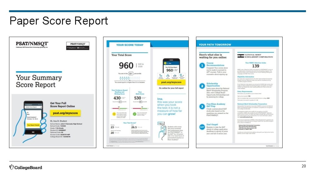 Paper Score Report 20 Paper Score Report 20