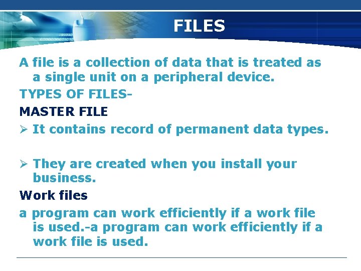 wps. cn/moban FILES A file is a collection of data that is treated as