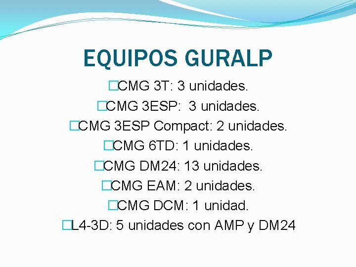 EQUIPOS GURALP �CMG 3 T: 3 unidades. �CMG 3 ESP Compact: 2 unidades. �CMG EQUIPOS GURALP �CMG 3 T: 3 unidades. �CMG 3 ESP Compact: 2 unidades. �CMG