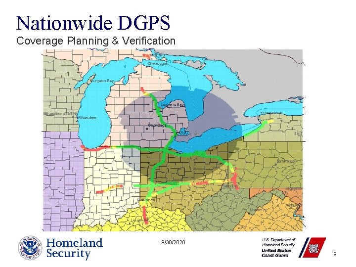 Nationwide DGPS Coverage Planning & Verification 9/30/2020 Presenter’s Name June 17, 2003 9 