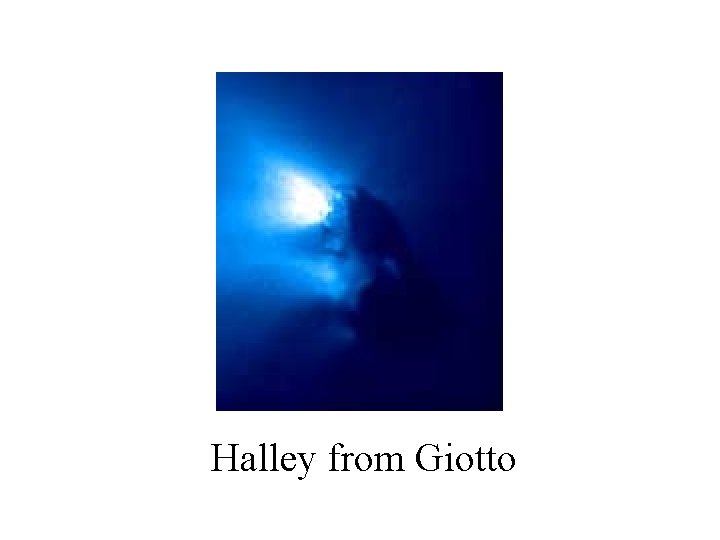 Halley from Giotto 
