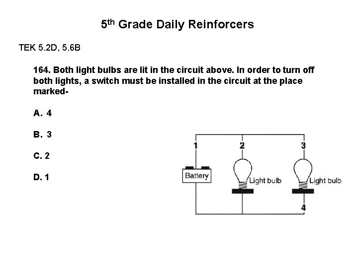 5 th Grade Daily Reinforcers TEK 5. 2 D, 5. 6 B 164. Both 5 th Grade Daily Reinforcers TEK 5. 2 D, 5. 6 B 164. Both