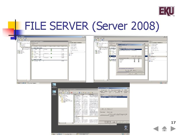 FILE SERVER (Server 2008) 17 