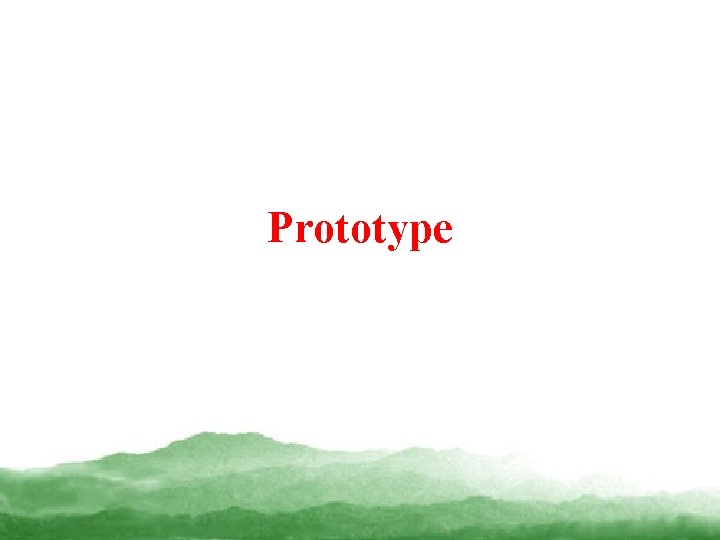Prototype 
