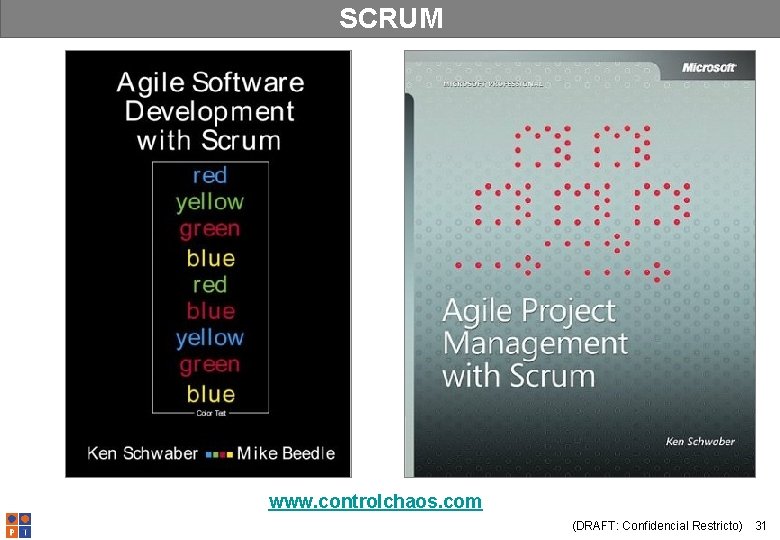 SCRUM (www. controlchaos. com) (DRAFT: Confidencial Restricto) 31 