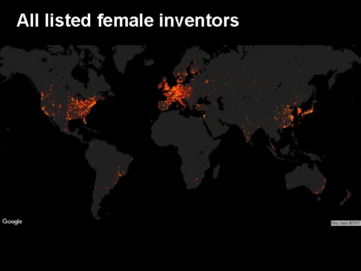 All listed female inventors 