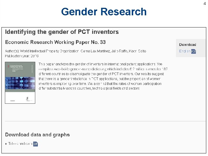 4 Gender Research 