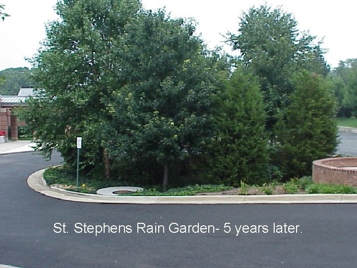 St. Stephens Rain Garden- 5 years later. Horsley Witten Group, Inc. St. Stephens Rain Garden- 5 years later. Horsley Witten Group, Inc.