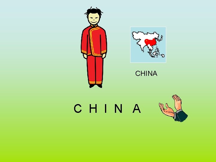 CHINA C H I N A 