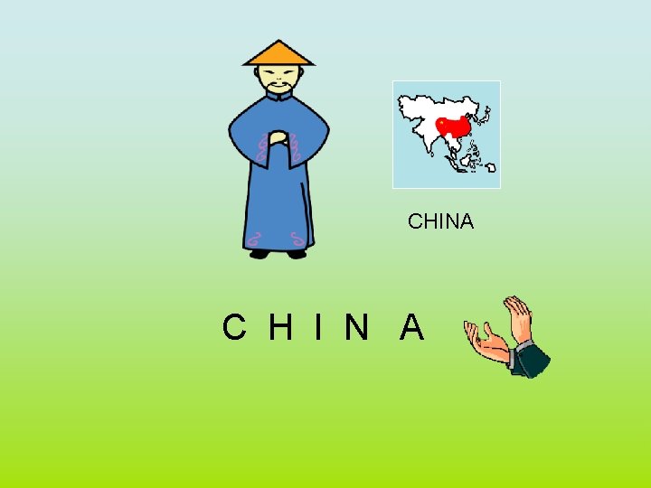 CHINA C H I N A 